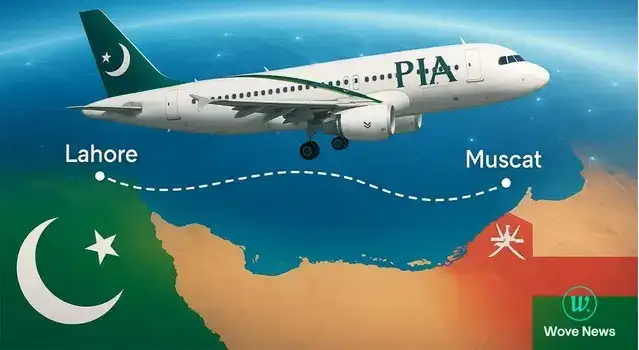 to Muscat from Lahore